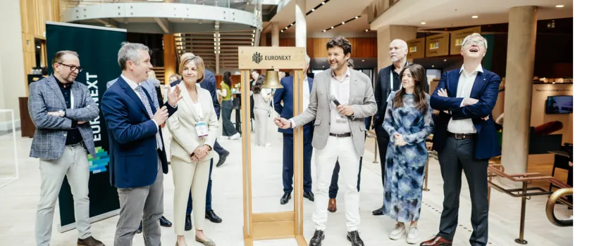 EuroNext bell ceremony